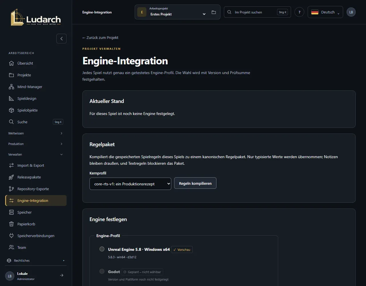 Engine-Integration