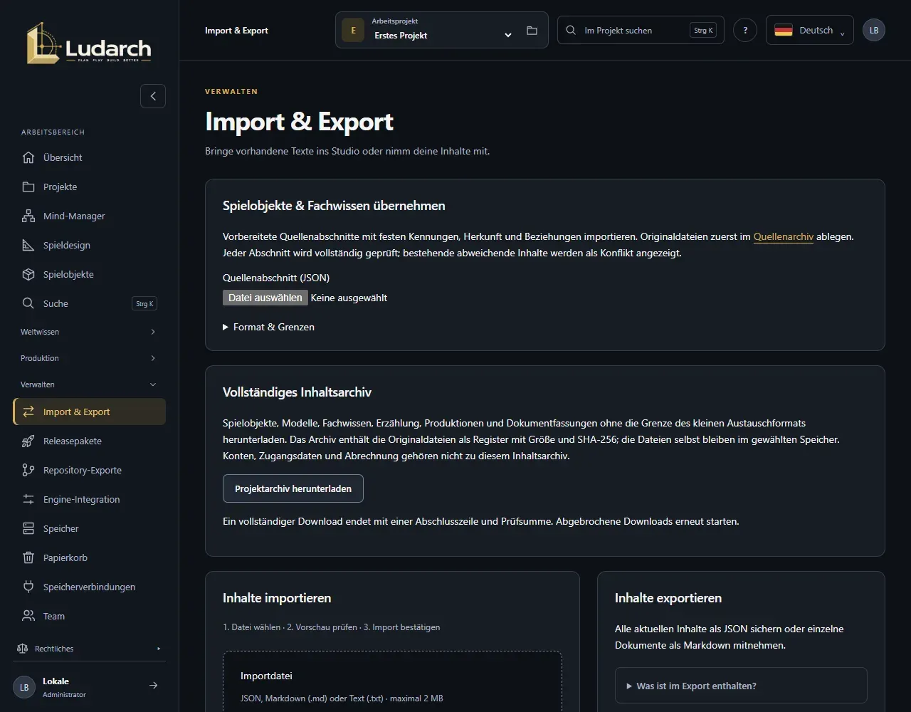 Import & Export