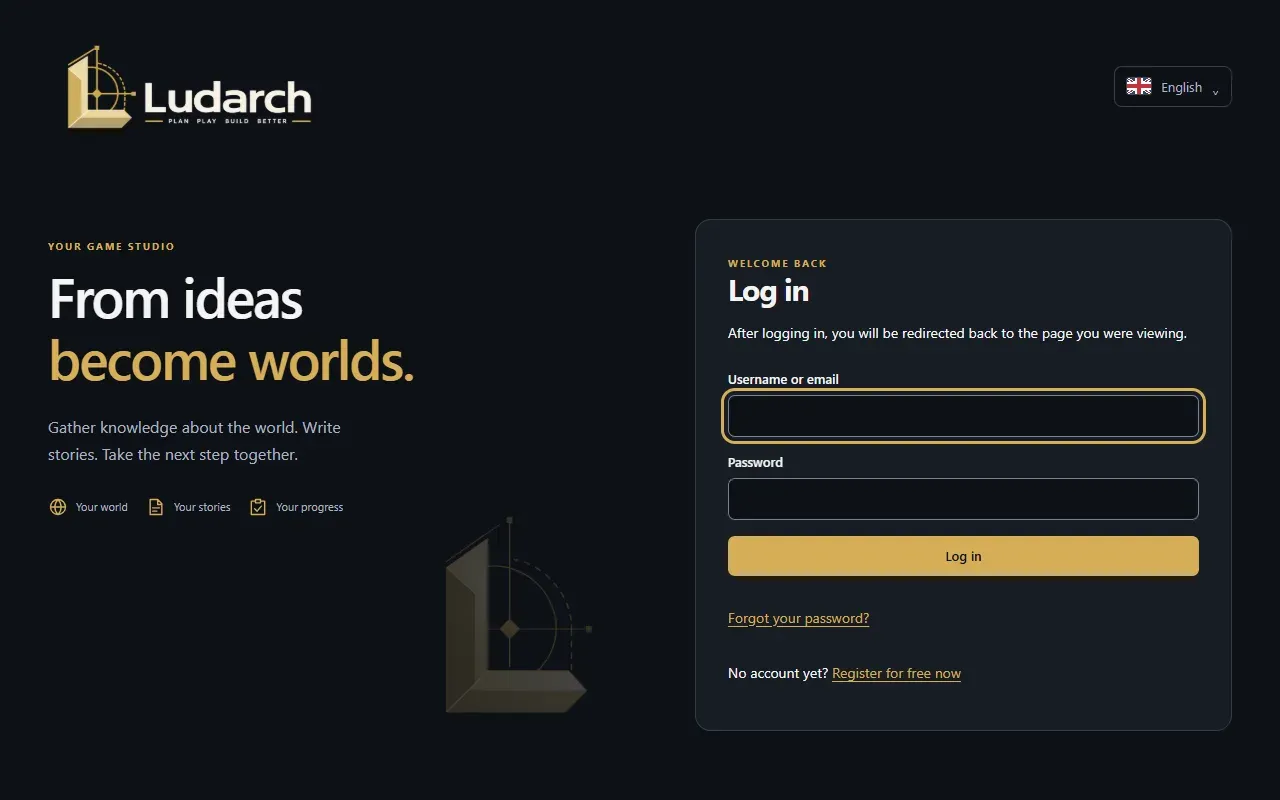 The sign-in page