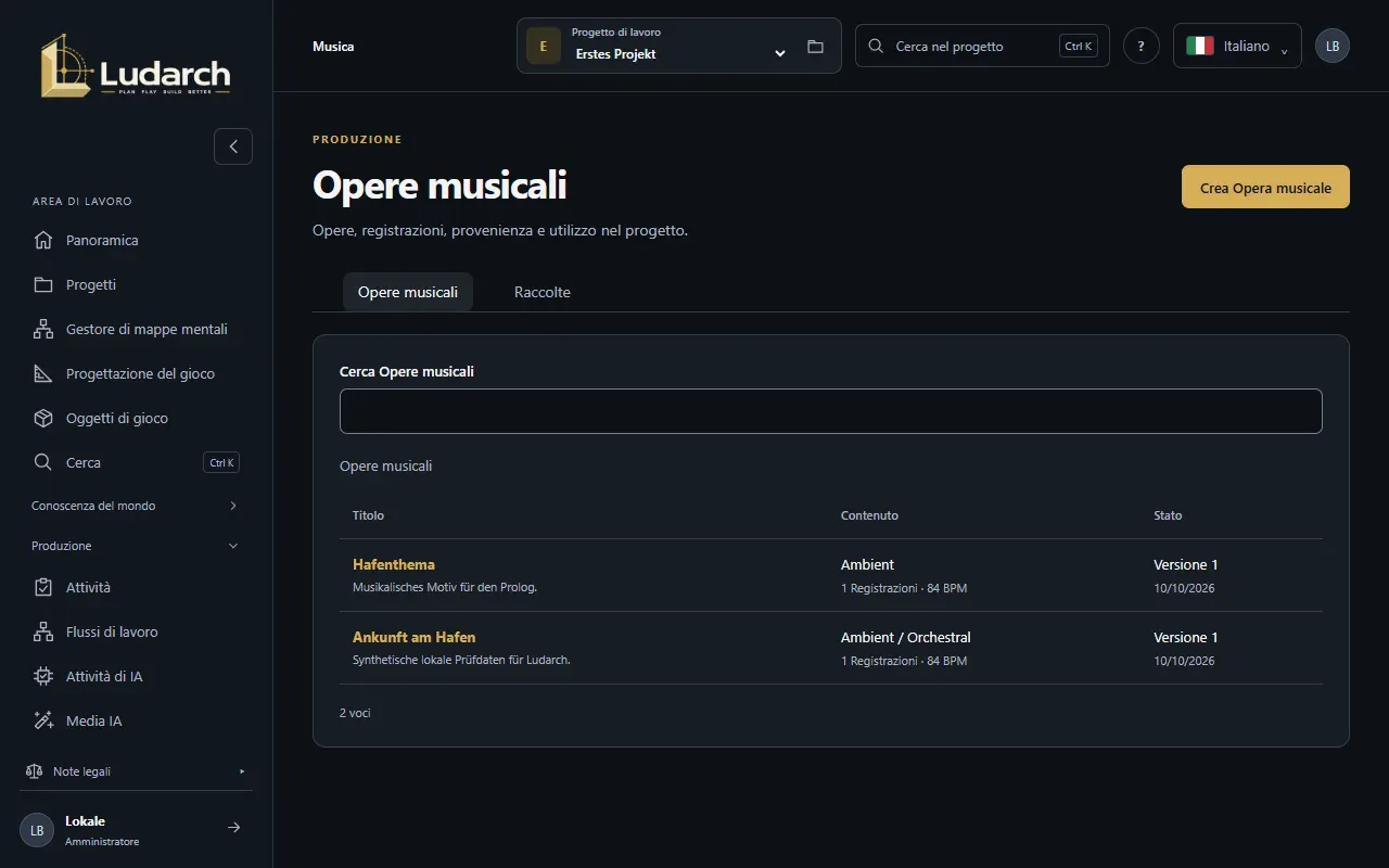 Opere musicali