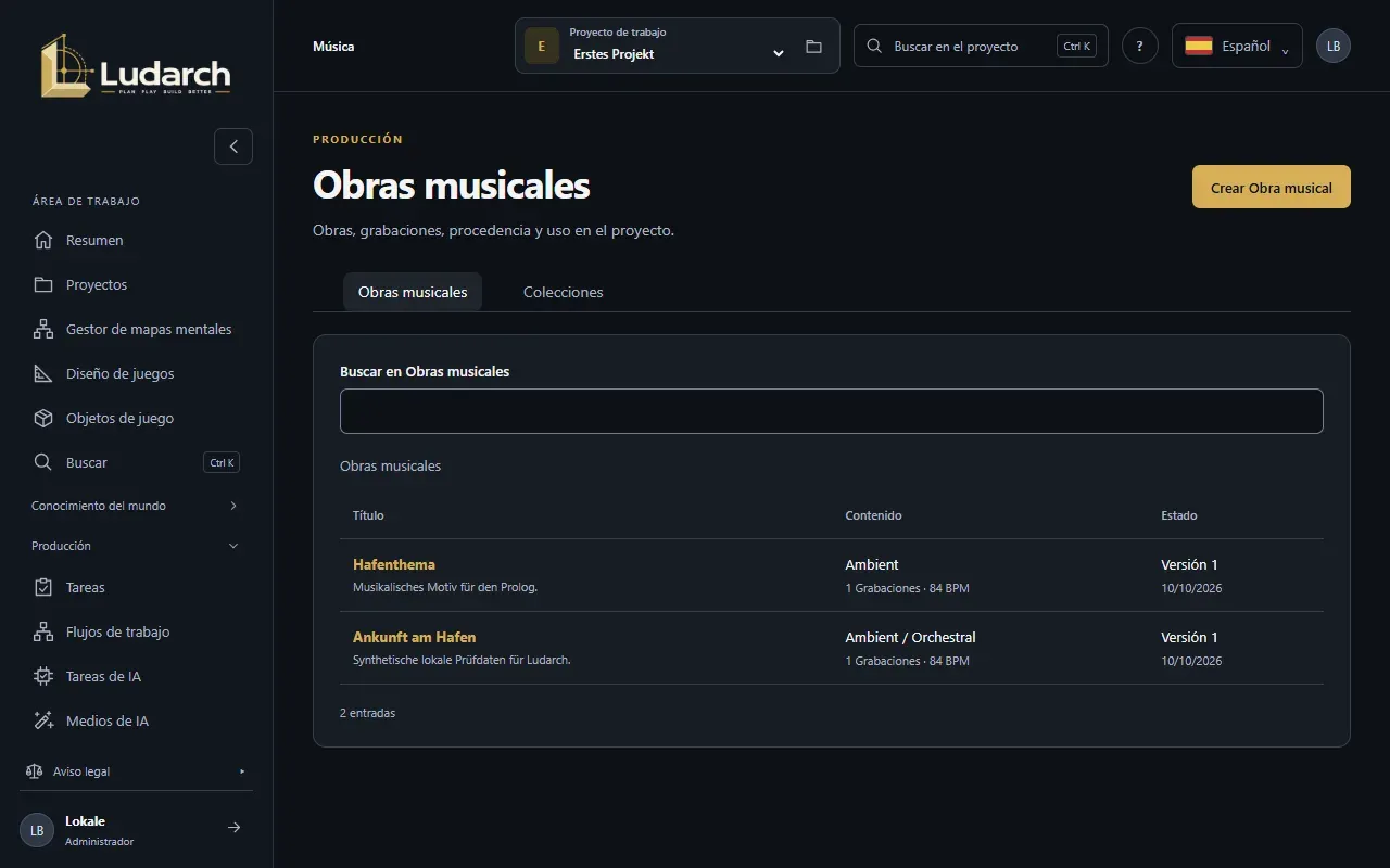 Obras musicales