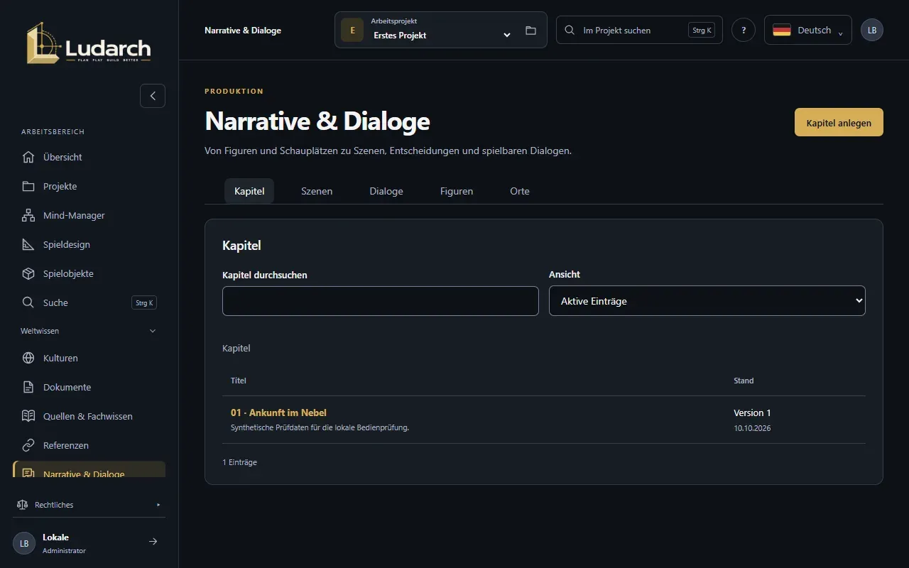 Narrative & Dialoge