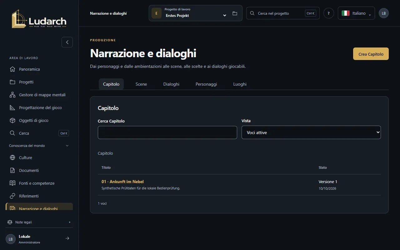 Narrazione e dialoghi