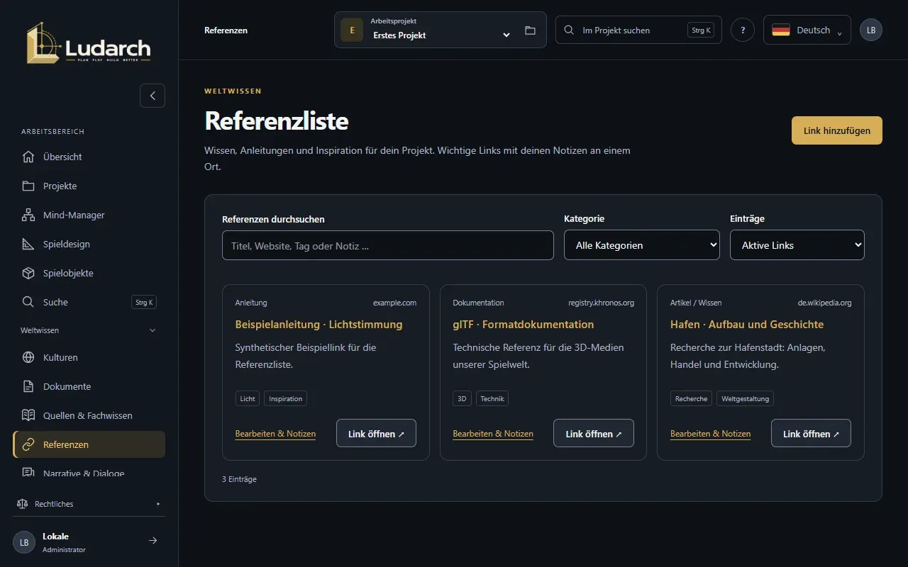 Die Referenzliste