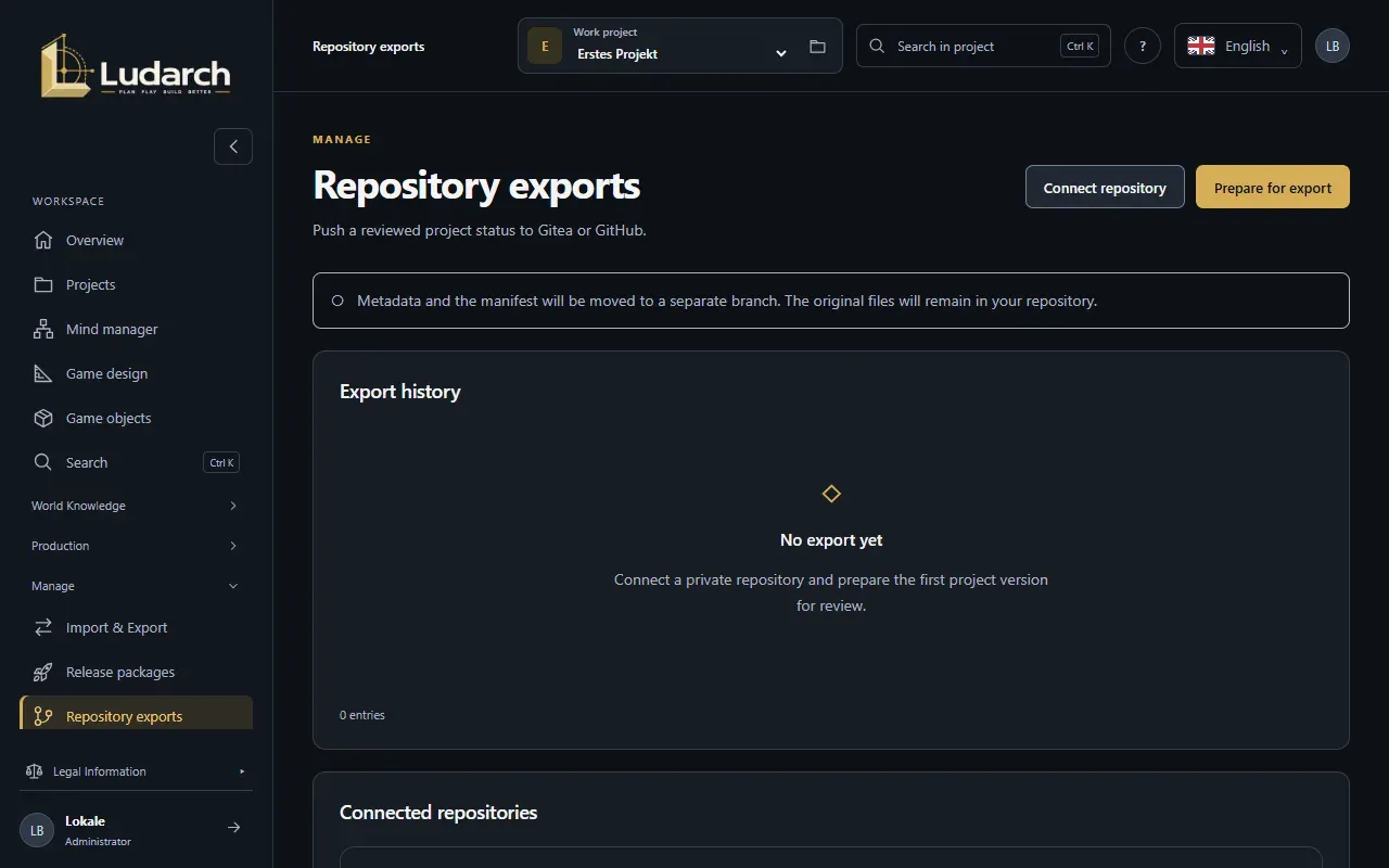 Repository exports