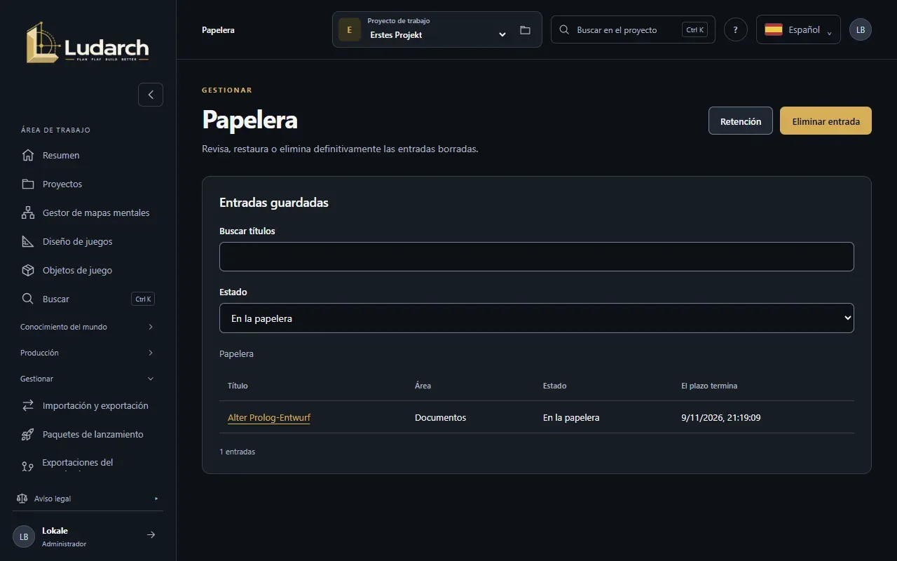 La papelera