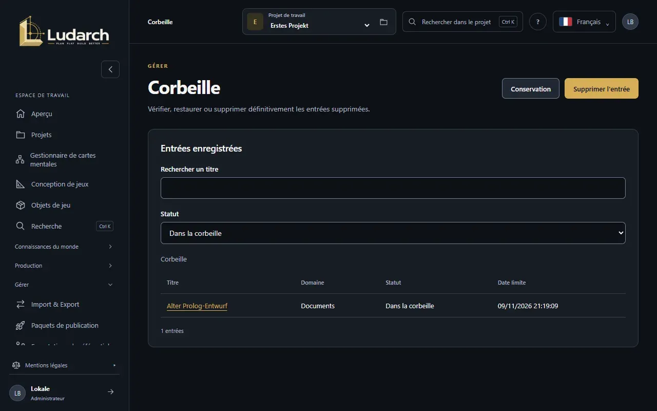 La corbeille